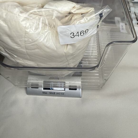 89th + Madison Down Puffer Jacket Sz L White Packable Lightweight Quilt Outdoor - Picture 8 of 8